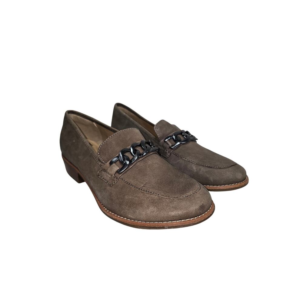 Sofft Khele22 Women's Loafer Slip on Block Heel Taupe size 9M